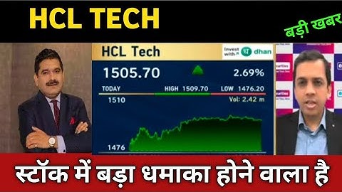 hcl tech share latest news 🔴 hcl tech share today update, market trends, and fundamental analysis