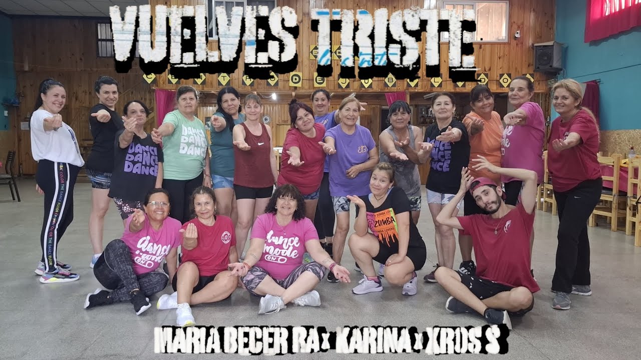 Vuelves triste - María Becerra, Karina, XROSS | Eri Benitez - Zumba coreo 💃🏼