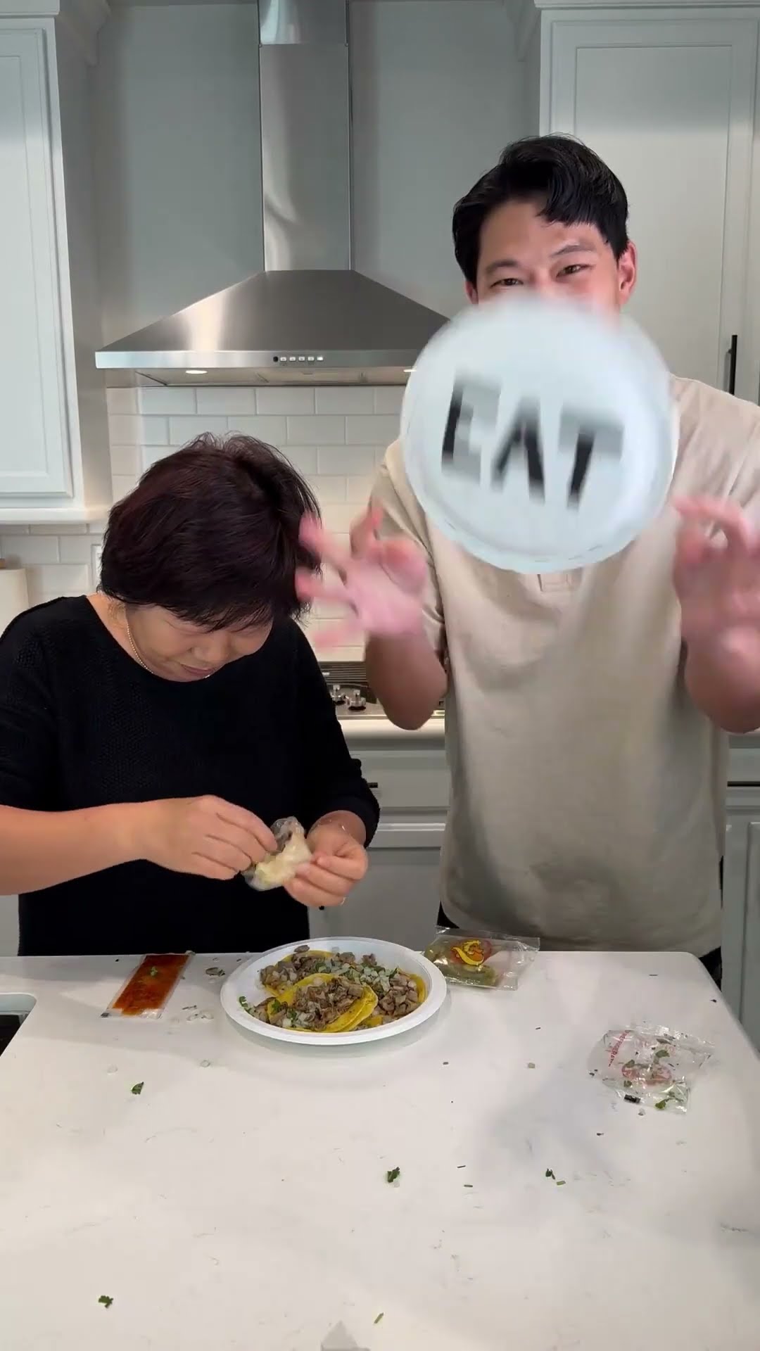 Beef Tongue Tacos // Eat or Skip Flip Challenge