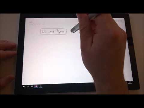 Surface Pro 4: Stift
