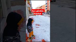 Yolda Kar Dolu Buz Yolunda Kaydik Düşecektik