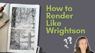 Introduction to Bernie Wrightson Techniques for Rendering with Dip Pen and Ink