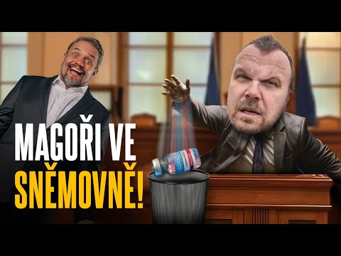 DEZINFORMÁTOŘI a MAGOŘI okupovali SNĚMOVNU. Chtějí LIDOVÉ SOUDY, KREV a LYNČ!
