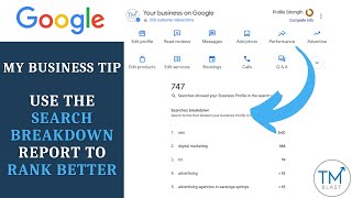 Using Google My Business Performance Search Breakdown to Rank Better by TM Blast 201 views 2 months ago 4 minutes, 46 seconds