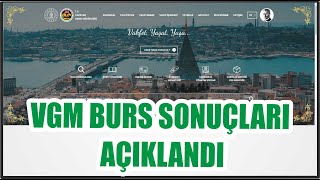Vgm Ortaöğreni̇m Burs Sonuçlari Açiklandi