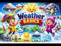 Weather Basics for Kids ☁️ | Sun Rain Wind Snow Explained #weatherforkids #scienceforkids #learning