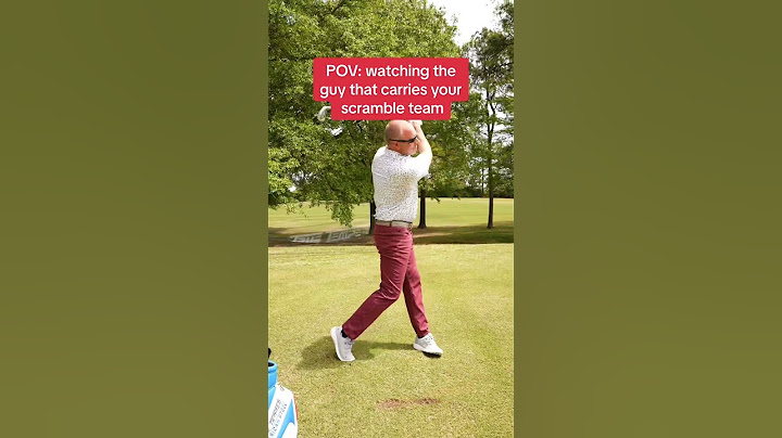 How to win scramble tournaments: