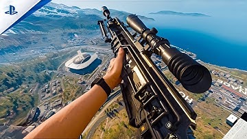 Warzone Solo with HDR Sniper | No Commentary 