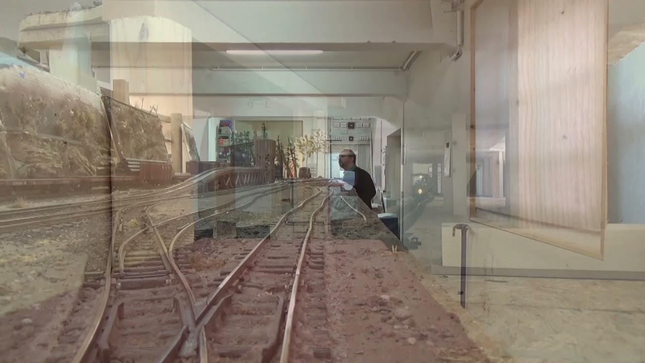 US G Scale Friends Switzerland Indoor Layout Roundtrip with Dieselsound