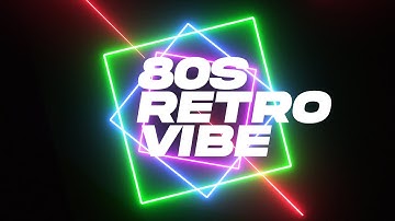 80s Retro NEON light animation | After effects