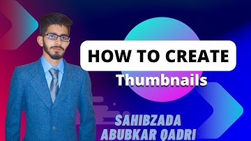 How To Make Custom Urdu Youtube Thumbnail !! Urdu Click able thumbnail for youtube videos