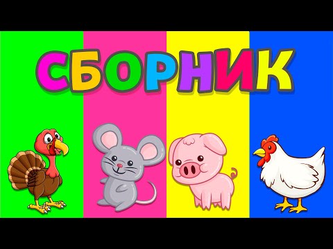 Сборник! Развивающие мультики про животных для детей