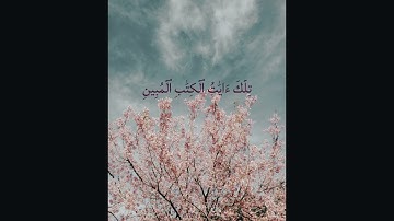 سورة الشعراء || الايات 1-4  || القارئ الشيخ #المنشاوي