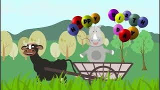 Happy Birthday Kids Song | Fun Celebration for Children #nocopyrightmusic