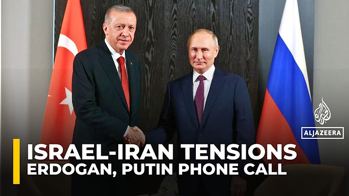 Erdogan, Putin agree diplomacy is needed between Iran and Israel: Turkiye