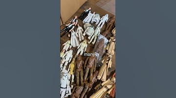 Table FULL of Vintage Star Wars Figures!!