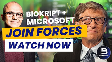 Best crypto projects 2023. Biokript and Microsoft join forces!