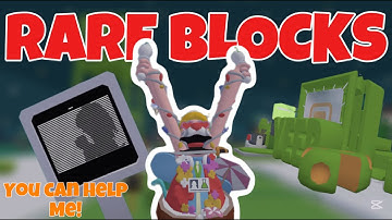 I Am Collecting The RAREST BLOCKS in Yeeps: Hide and Seek (you can help!)