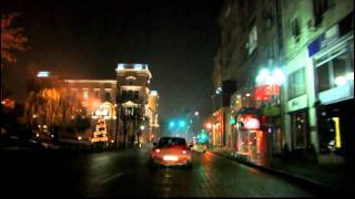 Night drive in Sofia, Bulgaria | София вечер