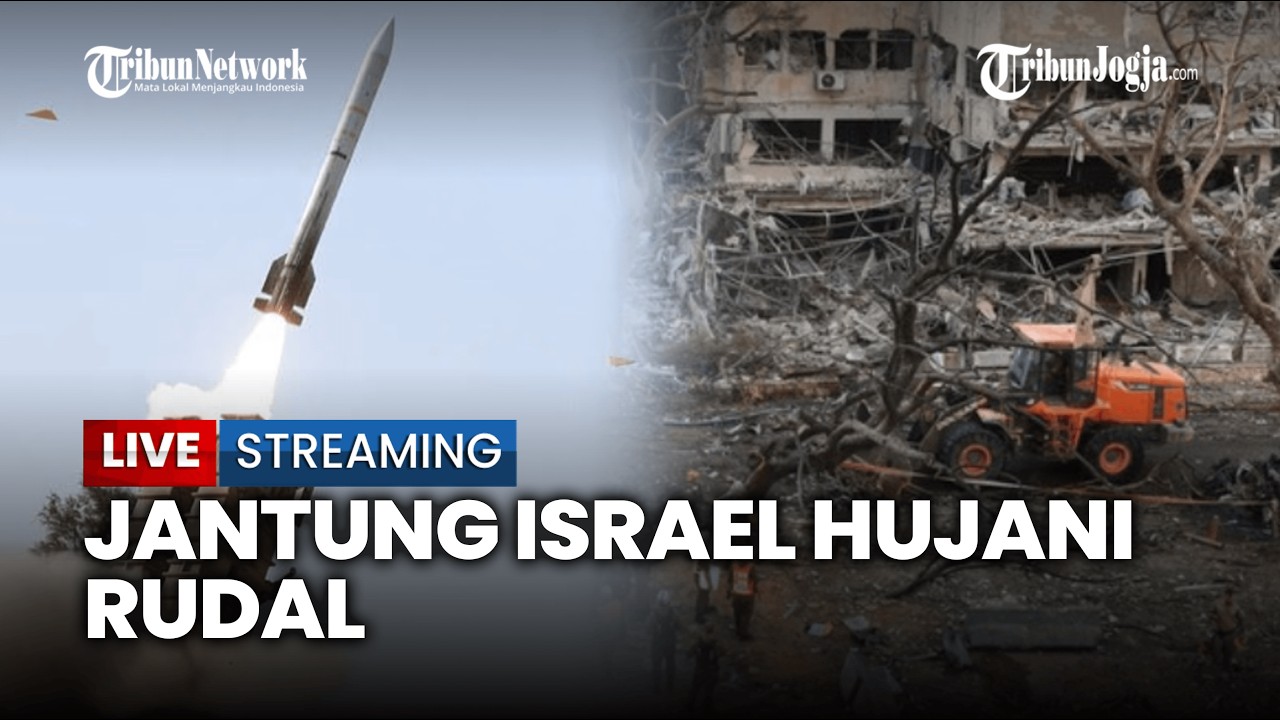 🔴 JANTUNG ISRAEL DIHUJANI RUDAL, IRAN LEPAS MISIL 1 TON BERDAYA HANCUR TINGGI