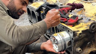 Six Cylinder Diesel Engine Pistons fitting Complete pistons fitting by Pakistani Trucker 1,464 views 4 days ago 8 minutes, 21 seconds