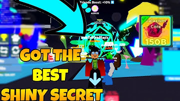 GOT THE BEST SHINY SECRET IN CLICKER SIMULATOR ROBLOX 20M UPDATE