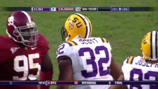 2009 #9 LSU vs. #3 Alabama Highlights