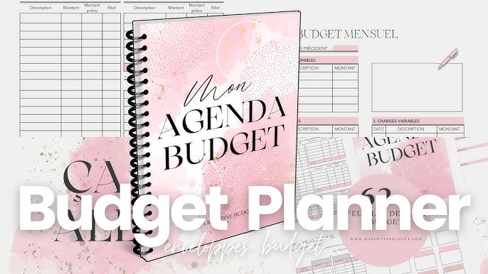  Agenda Budget - Je gère mon budget avec des enveloppes