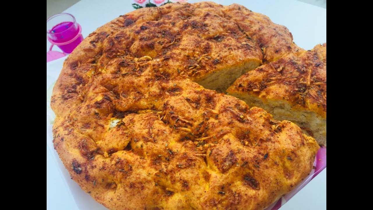 KOLAY İTALYAN EKMEĞİ- FOCACCIA BREAD EASY – YEMEK TARİFLERİ – RECIPES- ITALIAN RECIPES
