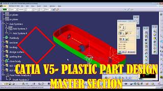 CATIA V5 CLOSE VOLUME MASTER SECTION