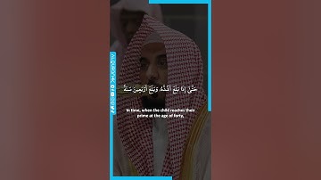 سورة الأحقاف [15] - الشيخ عبد الله الجهني