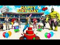 Shinchan and Avengers Celebrate Franklin Birthday in GTA 5