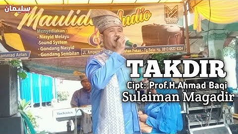 TAKDIR | ELSURAYYA AHMAD BAKI | SULAIMAN MAGADIR COVER