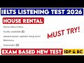 IELTS LISTENING PRACTICE TEST 2026 WITH ANSWERS | 20.04.2026 | House Rental Name Mary Collins
