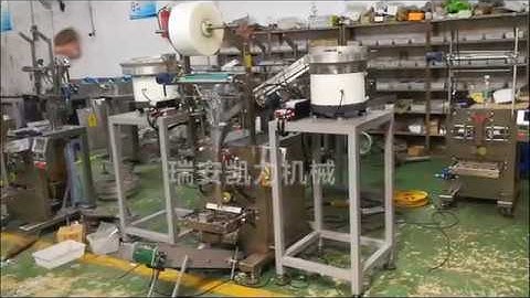 pipe fittings counting bagging machine with hopper