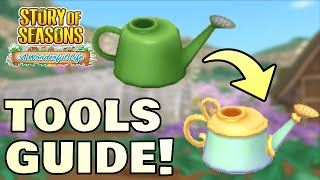 How to upgrade all tools in Story of Seasons A Wonderful Life