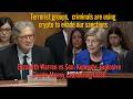Sen. Kennedy &amp; Elizabeth Warren CLASH Over Crypto, Terror Funding &amp; Money Laundering in Hearing