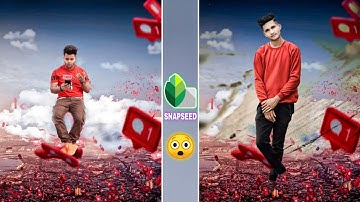 Snapseed Amazing Photo Editing 😲 | Photo Editing Tutorial - Niraj Editz