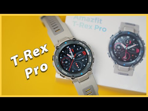 GPS nya 4 system - Amazfit T Rex Pro - 100 Meter nyelam