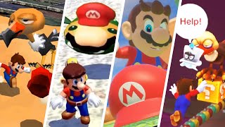 Evolution of Hatless Mario (1996-2021)