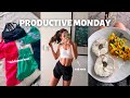 PRODUCTIVE MONDAY VLOG: lululemon haul, 10k race, life updates!