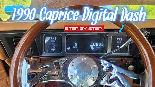 How To Install A 1990 Caprice Digital Dash