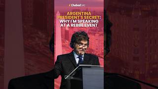 Argentina Presidents Secret: Why Im Speaking At A Rebbe Event