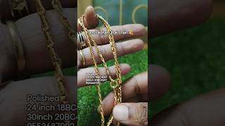panchaloham thali chain 💫 #24inch #870 #30inch #970 #Polish #jewellery #panchaloham