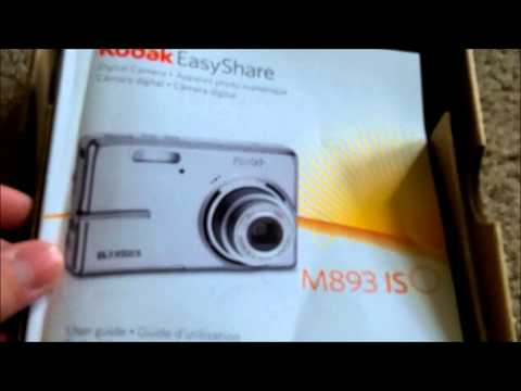 Kodak Easyshare M893 IS Digital Camera Unboxing