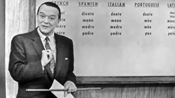 The Indo-European Language. 1957 Linguistics lecture with Henry Lee Smith Jr. Episode 9