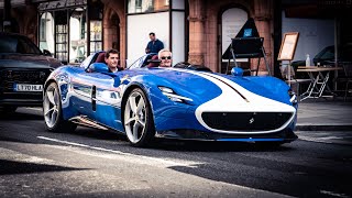 NEW $2M Ferrari Monza Delivery in Mayfair!!