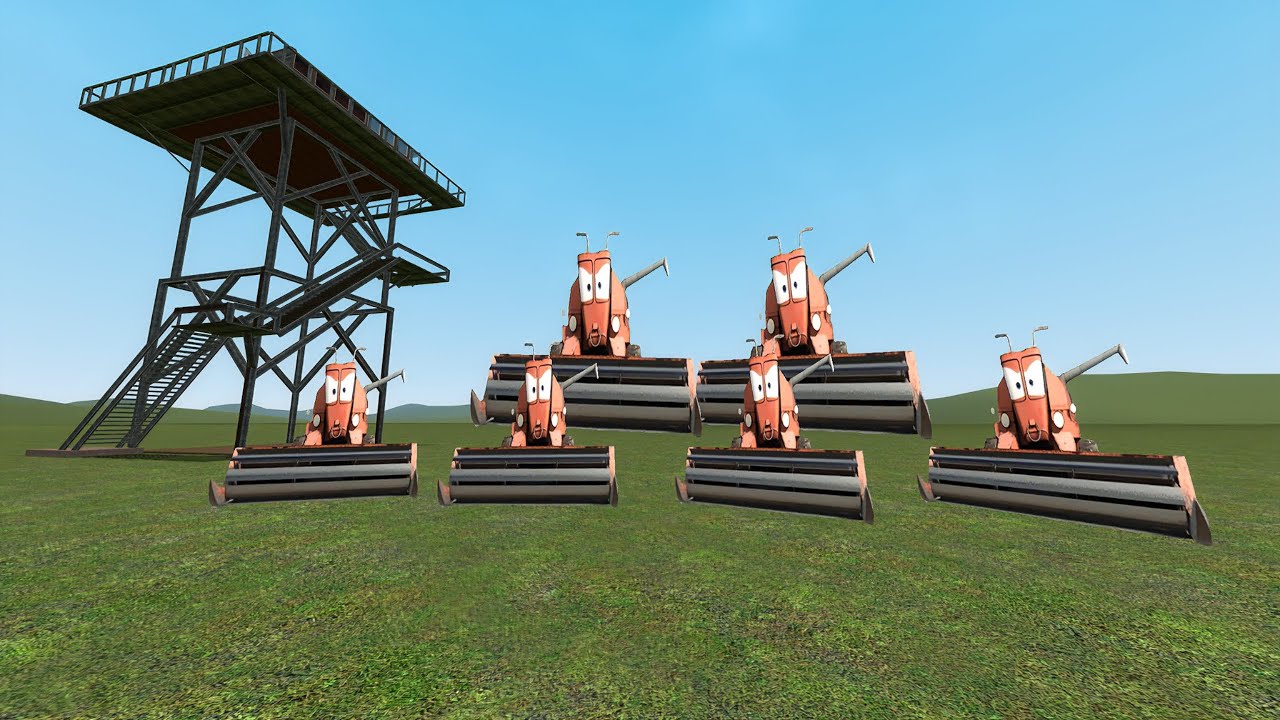 Frank Nextbots vs Towers Gmod