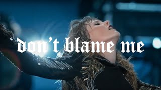 [자막] 엄청난 스케일의 Don't Blame Me 라이브 - 테일러 스위프트