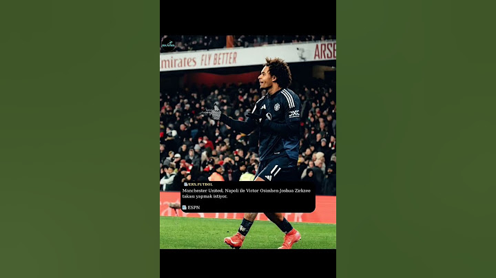 Manchester United, Napoli ile Victor Osimhen-Joshua Zirkzee takası yapmak istiyor.📰 ESPN